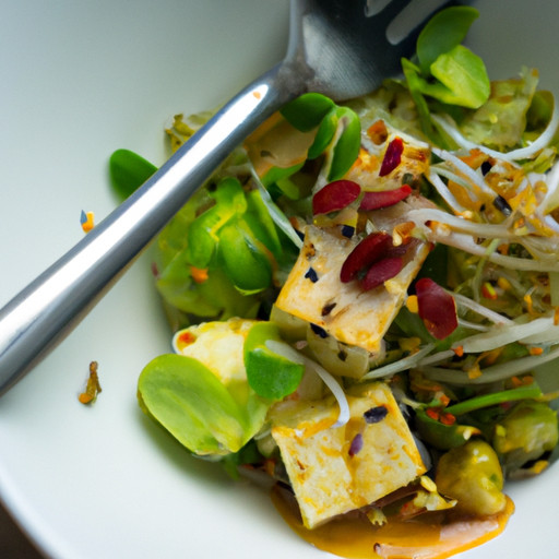 Domowe danie z Tofu i brokuły eliminuje grzyby 83648