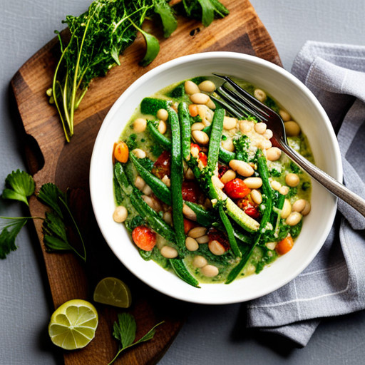 A universal recipe of greens and white beans that helps with fungus 88402