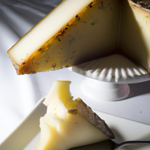 Semplice piatto di formaggio Havarti di funghi 46917
