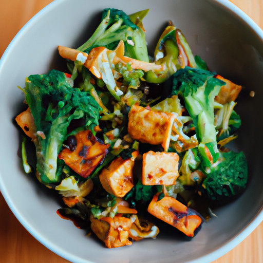 Domowe danie z Tofu i brokuły eliminuje grzyby 83684