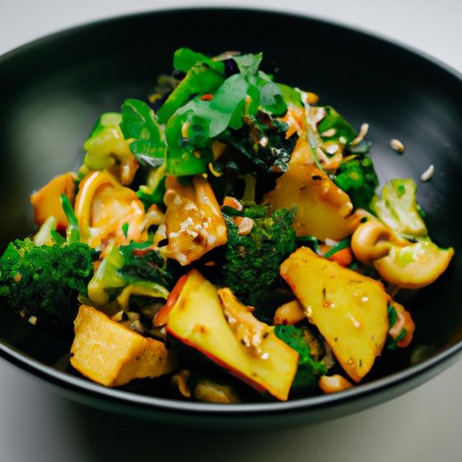 Domowe danie z Tofu i brokuły eliminuje grzyby 83683