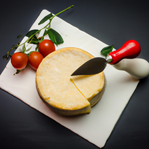 Semplice piatto di formaggio Havarti di funghi 46838