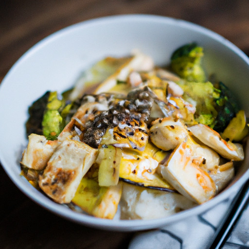 Domowe danie z Tofu i brokuły eliminuje grzyby 83667